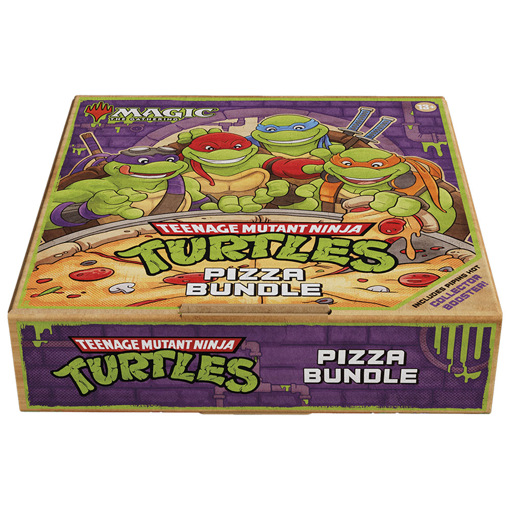 PRE ORDER 27/2 - Magic: The Gathering - TCG - Teenage Mutant Ninja Turtles Pizza Bundle