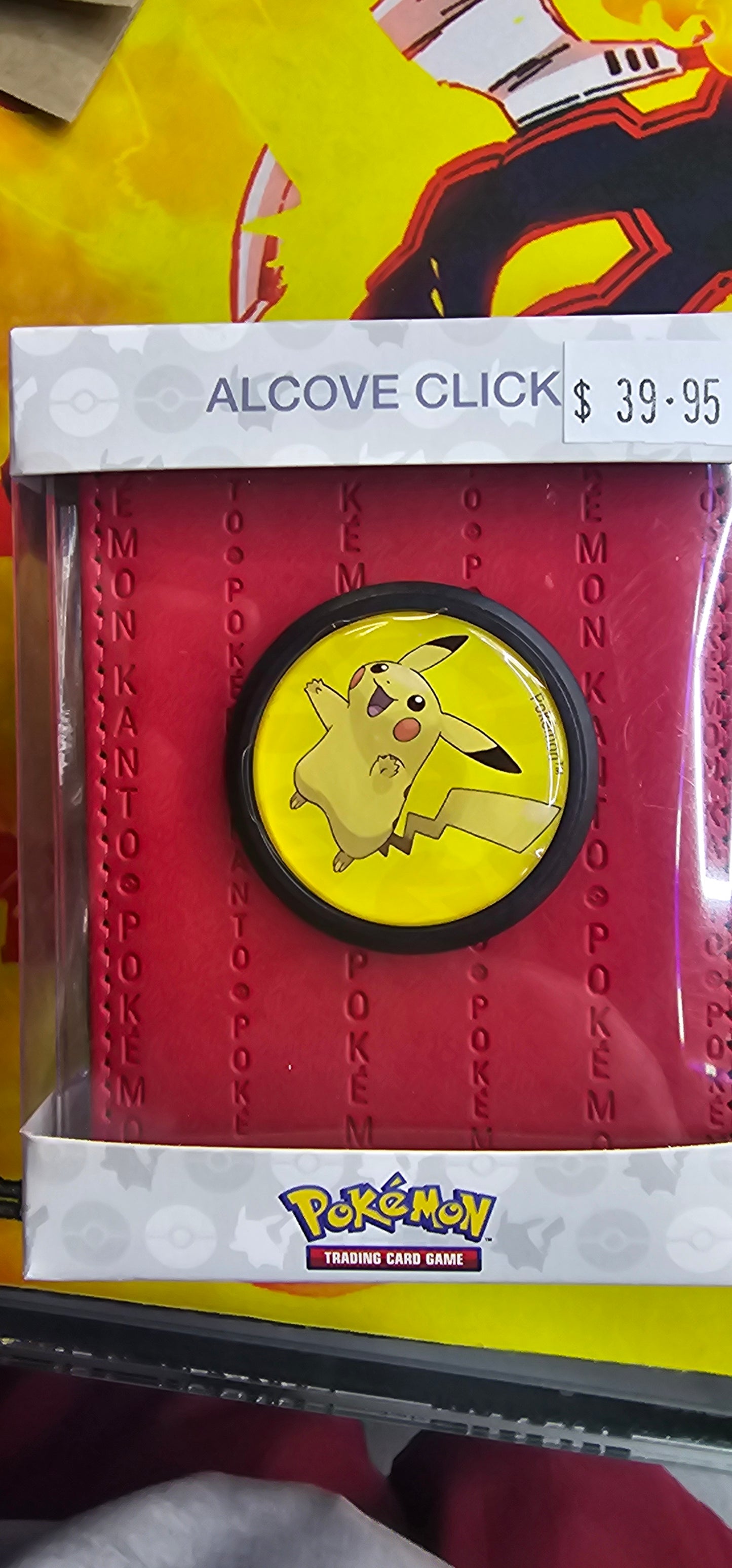 Pokemon Alcove Click Deck Box - Pikachu