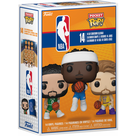 NBA Basketball - 14-Day Countdown Calendar Bitty Pop! Vinyl Figure