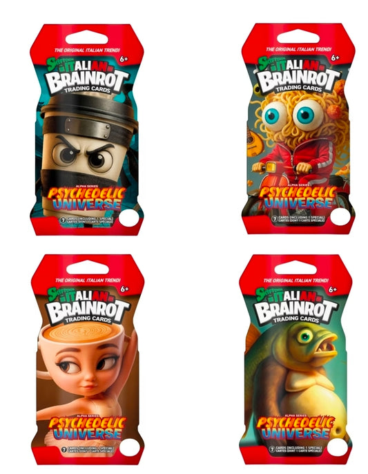Skifidol Italian Brainrot Trading Card Game Blister - Assorted