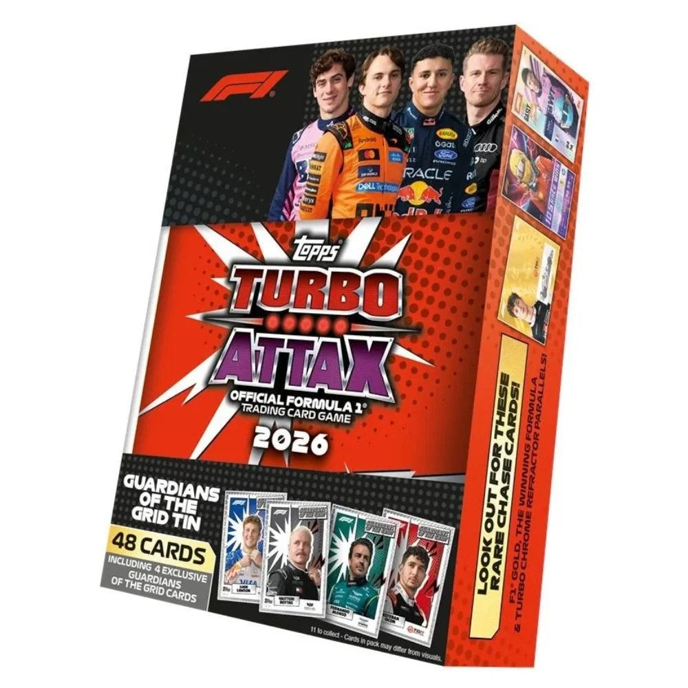 Topps Formula 1 Turbo Attax 2026 Mega Tin
