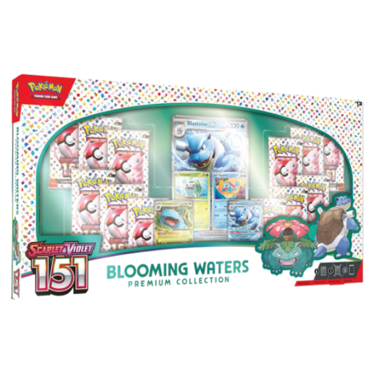 Pokemon TCG - Scarlet & Violet 151 - Blooming Waters Premium Collection