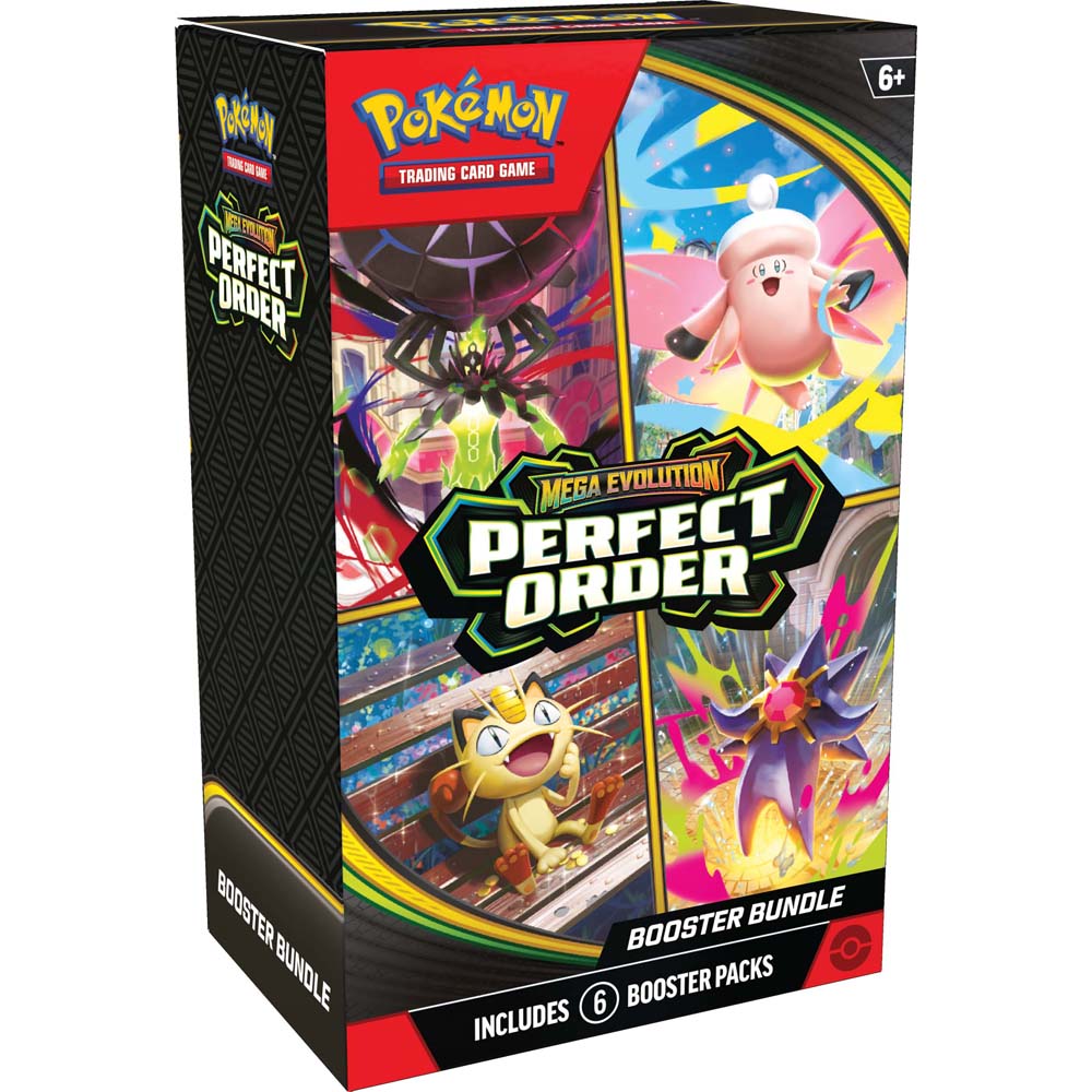 Pokemon TCG - Mega Evolution - Perfect Order Booster Bundle