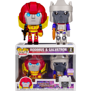 The Transformers (1984) - Rodimus & Galvatron Pop! Vinyl Figure 2-Pack (2023 Summer Convention Exclusive)