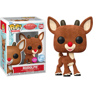 Funko Pop! - Rudolph the Red-Nosed Reindeer - Rudolph Flocked Pop! Vinyl Figure #1260