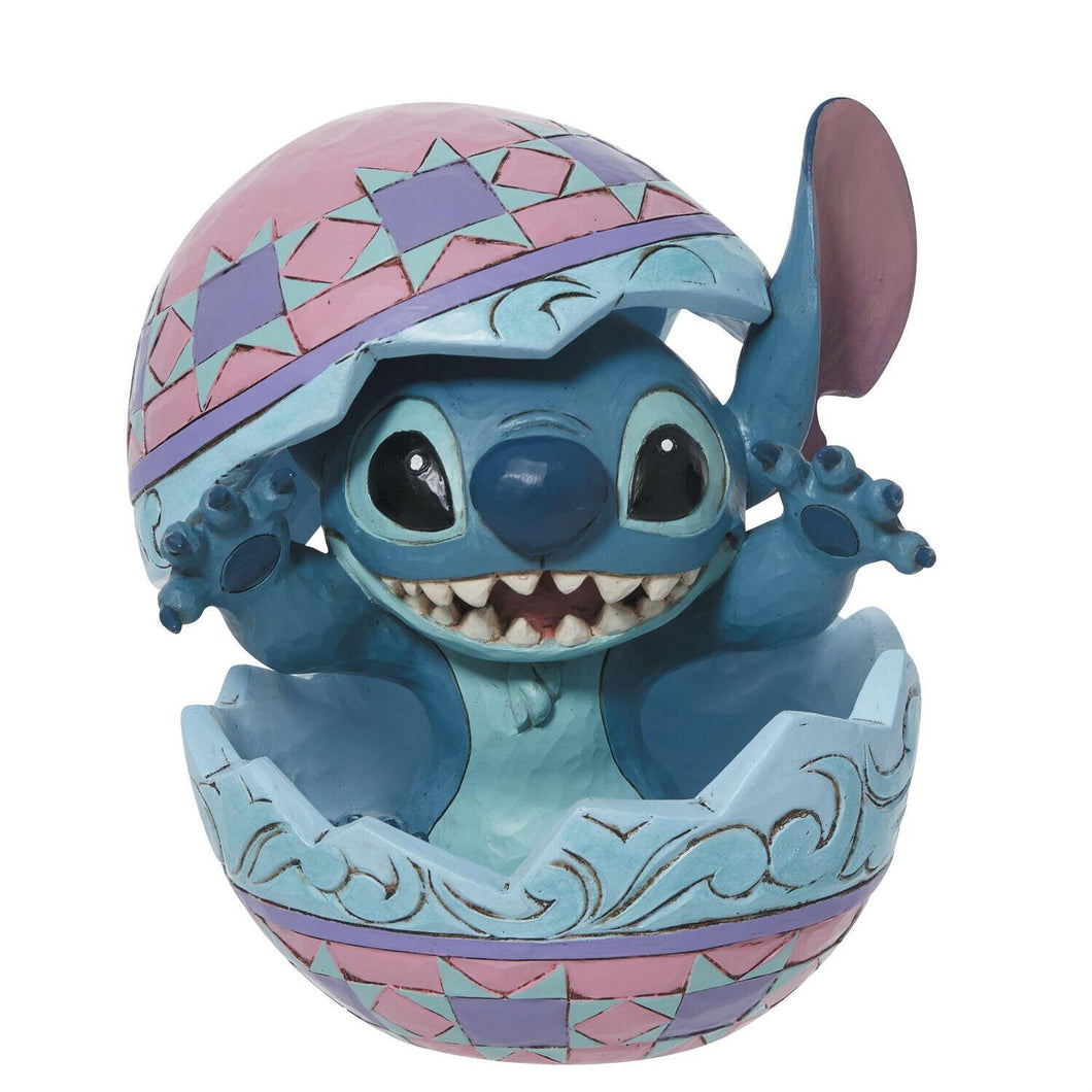 Disney Traditions STITCH IN AN EASTER EGG Figurine 6011919