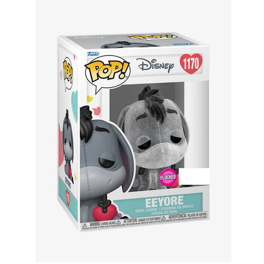Funko Pop Disney Winnie the Pooh Eeyore with Heart Flocked #1170