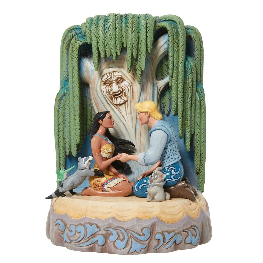 Disney Traditions: Pocahontas Carved by Heart Figurine 6011925
