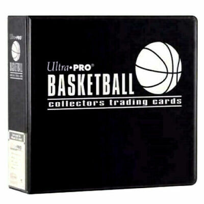 Ultra Pro 3 Ring Collectors Trading Card Album Binder Folder - BLACK