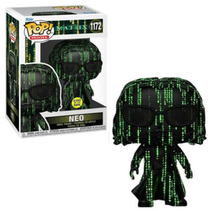 The Matrix Resurrections - Neo in the Matrix Glow US Exclusive Pop! Vinyl #1172