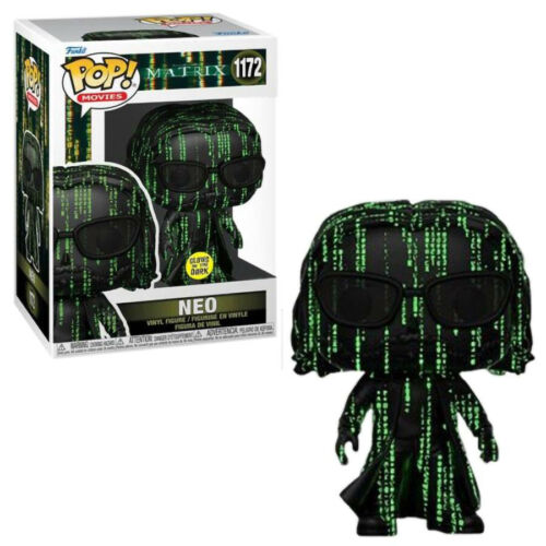 The Matrix Resurrections - Neo in the Matrix Glow US Exclusive Pop! Vinyl #1172