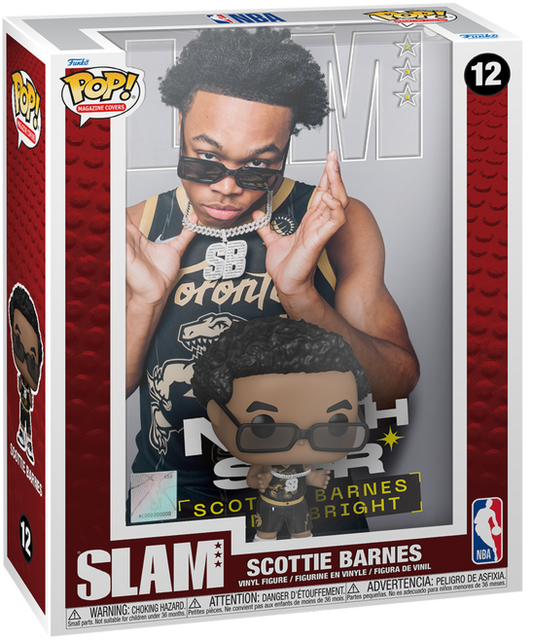 NBA Basketball - Scottie Barnes SLAM Pop! Magazine Cover Vinyl Figure