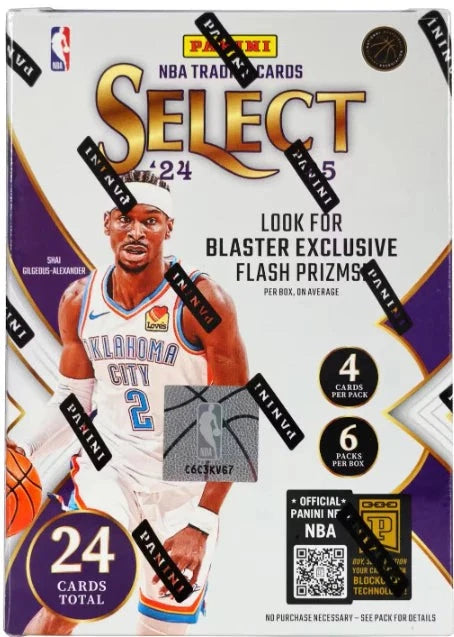 2024/25 Panini Select Basketball Blaster Box