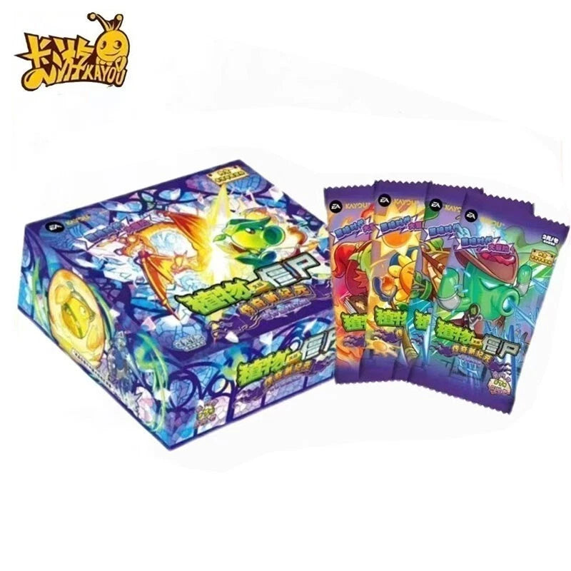 Kayou PvZ VOL.7 Game Collection Sealed Booster Box Plants vs. Zombies Cards Booster Box