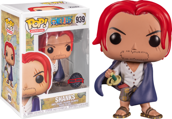 Funko Pop! - One Piece - Shanks Pop! Vinyl Figure #939