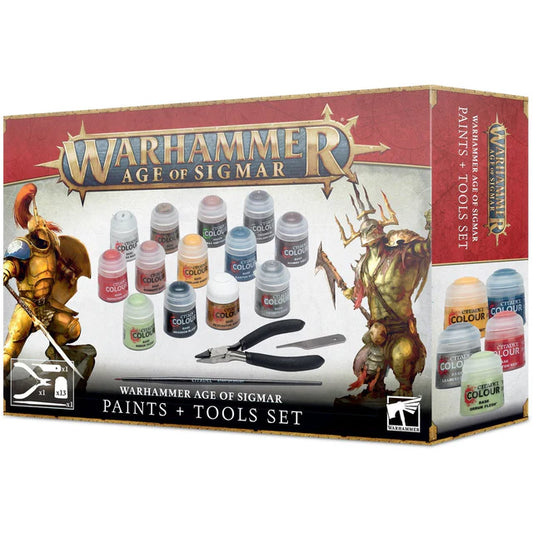 Age of Sigmar - Paint + Tools Set 2022 (80-17)