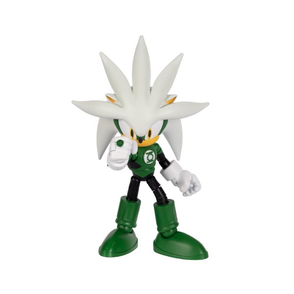 DC X Sonic the Hedgehog - Silver as Green Lantern Action Figure