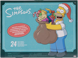 Disney The Simpsons Advent Calendar Holiday 2024-24 Days of Surprises with Mystery Characters and Accessories! Approximately 1.5” Inch Scale Action Figures