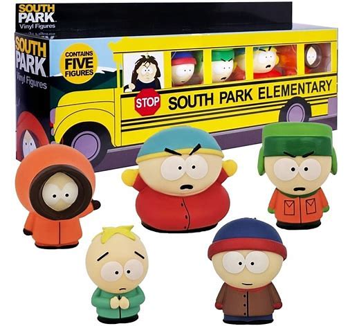 South Park School Bus Box 2.5 Inch Figure Collection