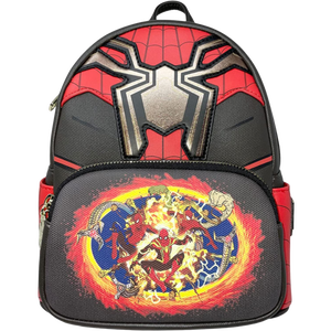 Spider-Man - No Way Home Cosplay 10" Faux Leather Mini Backpack