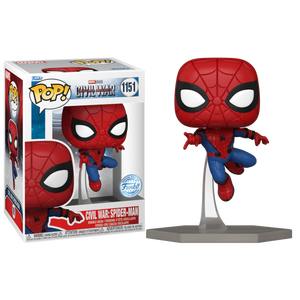 Captain America: Civil War - Spider-Man Build-A-Scene Pop! Vinyl Figure #1151