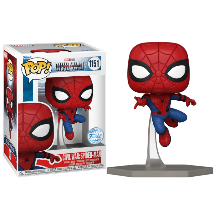 Captain America: Civil War - Spider-Man Build-A-Scene Pop! Vinyl Figure #1151