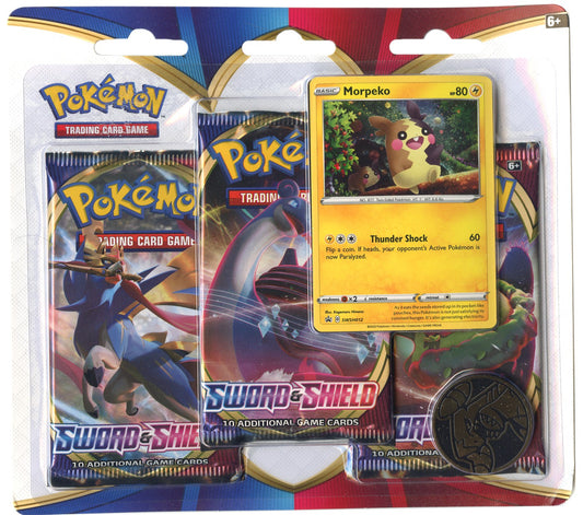 Sword & Shield 3 Pack Blister Morpeko - SWSH012
