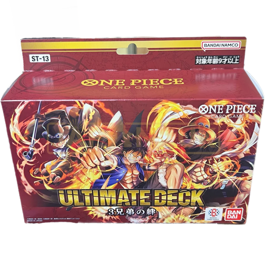 One Piece Card Game Japanese Ultimate Deck ST-13 The Three Brothers' Bond