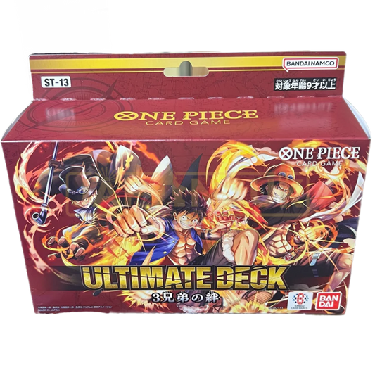 One Piece Card Game Japanese Ultimate Deck ST-13 The Three Brothers' Bond