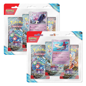 Pokémon TCG [SV7.0] Stellar Crown 3-Pack Blister