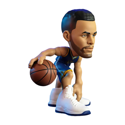 NBA - Steph Curry (Warriors) Mini 6" Vinyl Figure (Blue/Yellow)