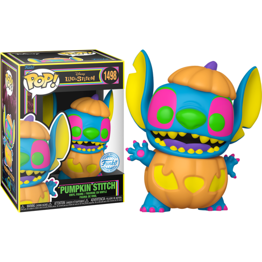 Lilo & Stitch - Pumpkin Stitch Blacklight Pop! Vinyl Figure #1498