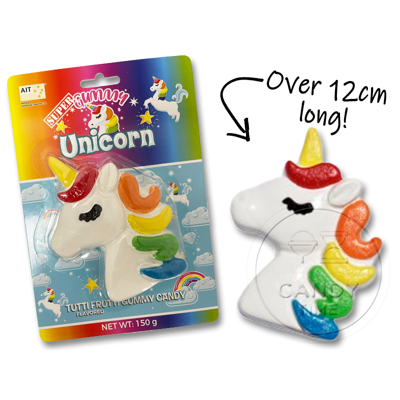 Giant Super Gummy Unicorn