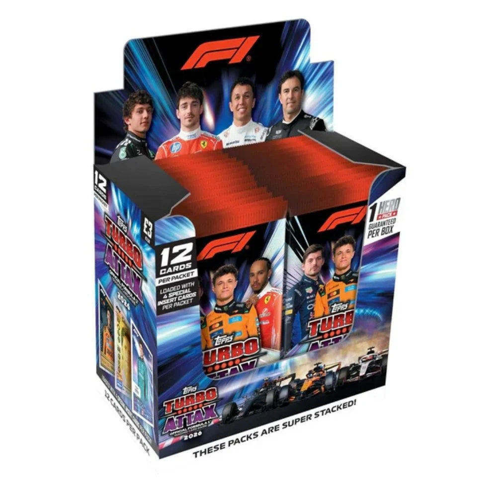 Topps Formula 1 Turbo Attax 2026 Booster Box