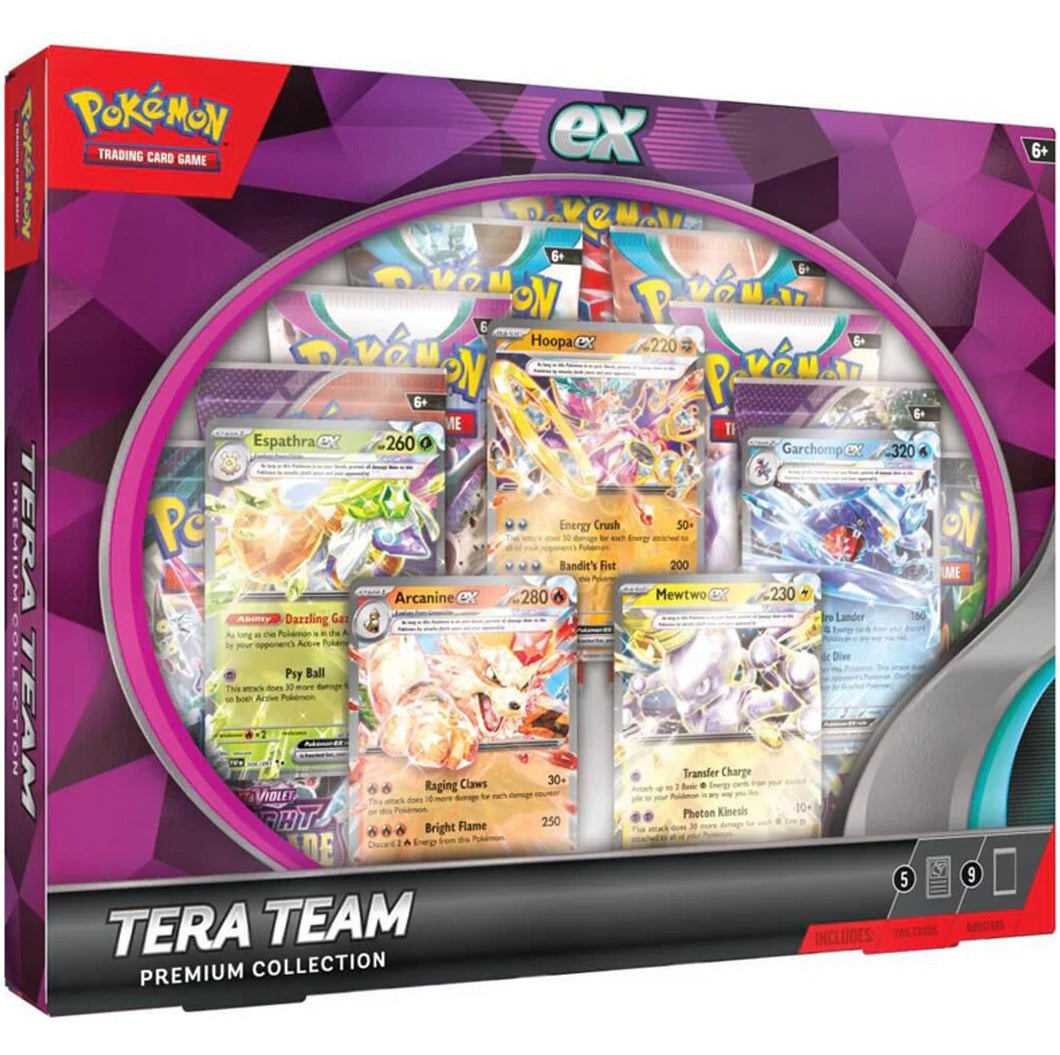 Pokemon TCG Tera Team Premium Collection