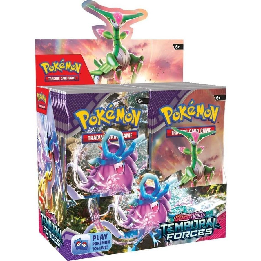 Pokemon TCG: Scarlet & Violet Temporal Forces Booster Box