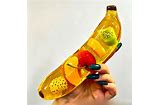 Clear Jumbo Squishy Banana 15cm