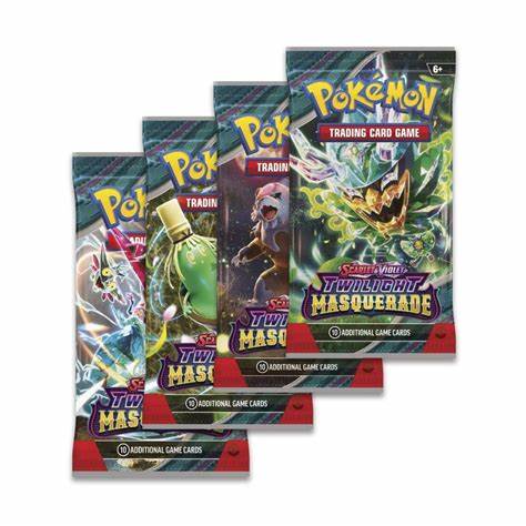 Pokémon TCG: Scarlet & Violet Twilight Masquerade Booster pack SINGLE