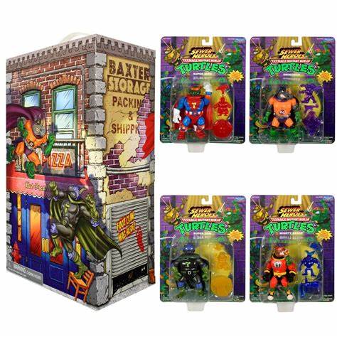 TMNT Teenage Mutant Ninja Turtles Classic Collection 1991 Heroes Turtles 4 pack