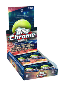 2021 Topps Tennis Chrome Hobby Lite (16 PACKS)