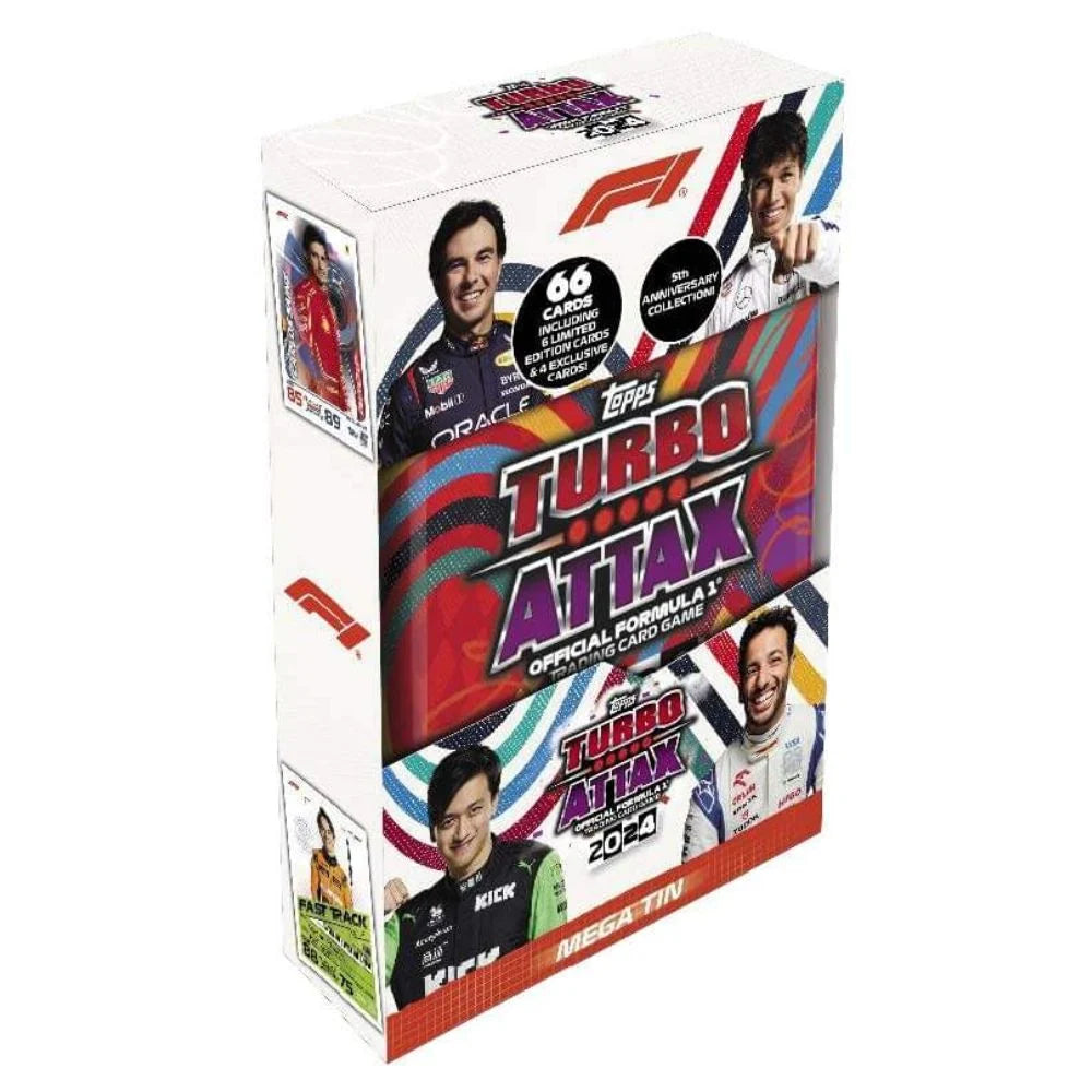 Topps Turbo Attax Formula 1 2024 Mega Tin - Assorted