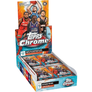NBL Basketball - 2024/25 Topps Chrome Basketball Trading Cards Hobby Breaker Box (Display of 20)