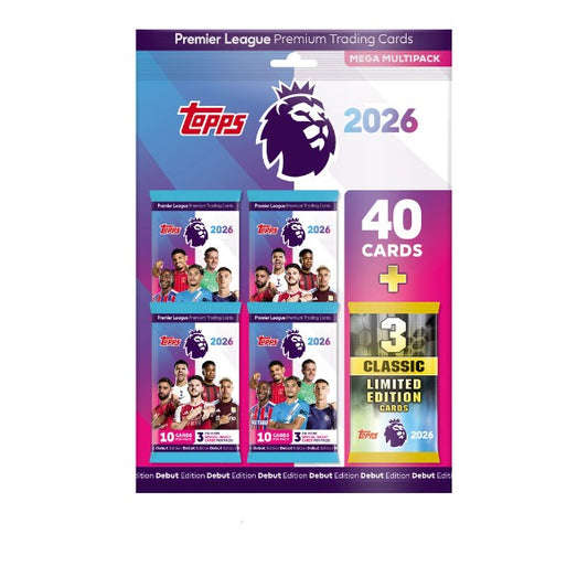 EPL - TC - Topps 2026 Premier League Mega Multipack