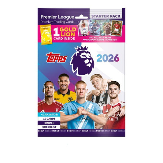 EPL - TC - Topps 2026 Premier League Starter Pack