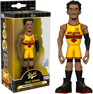 FUNKO - NBA - TRAE YOUNG - GOLD 5" VINYL FIGURE WITH CHASE 13CM