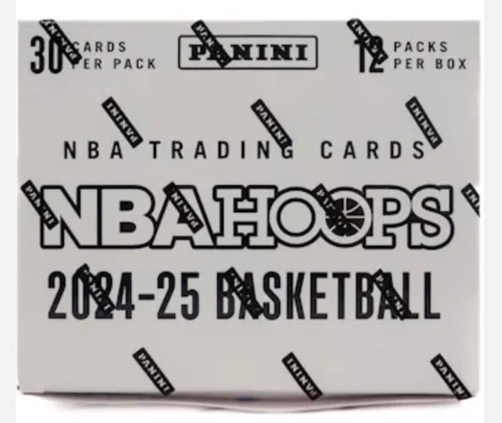 IN STOCK - 2024/25 Panini Hoops Basketball Jumbo Value 12-Pack 12-Box Case