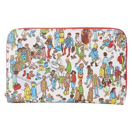 Where’s Waldo? - Waldo 4” Faux Leather Zip-Around Wallet
