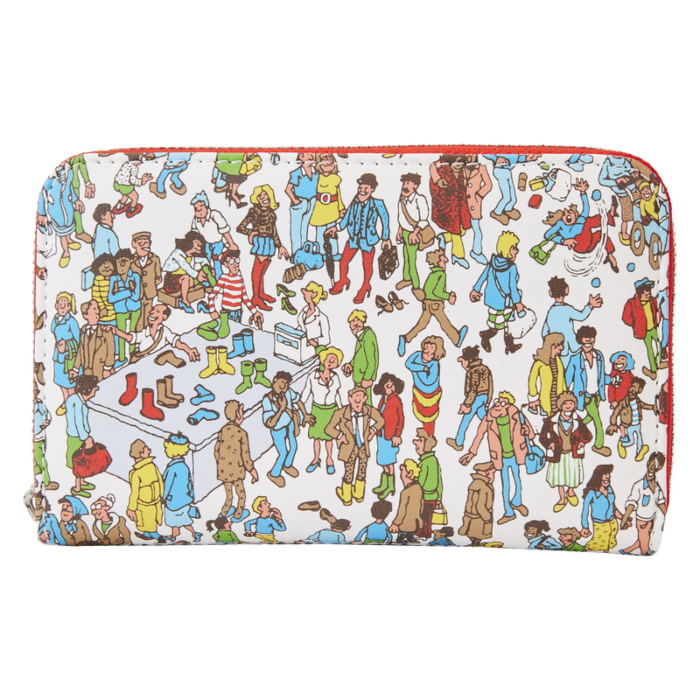 Where’s Waldo? - Waldo 4” Faux Leather Zip-Around Wallet