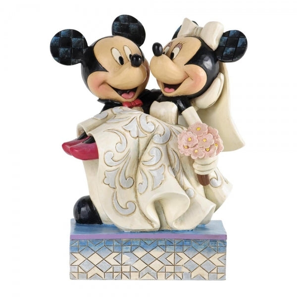 Disney Showcase Collection - 4033282 - MICKEY & MINNIE MOUSE WEDDING - CONGRATULATIONS
