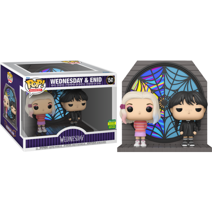Wednesday (2022) - Wednesday & Enid Pop! Moment Vinyl Figure (2024 Summer Convention Exclusive)